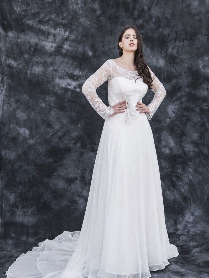 abiti da sposa curvy  - LX 072 - Dolci Linee - Curvy wedding dress  